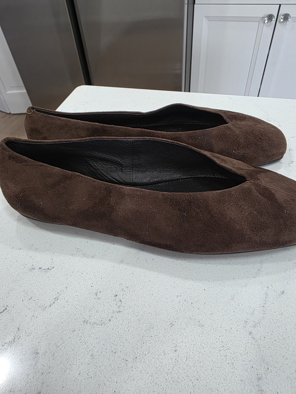 Jeffrey Campbell Fathom Brown Suede Ballet Flats Sz 5.5 — image 6 of 7